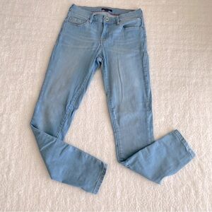 Tommy Hilfiger Womens Greenwich Skinny Jeans, Light Blue, Size 2